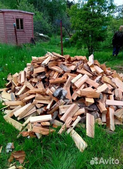 Дрова с доставкой в укладку любого объема