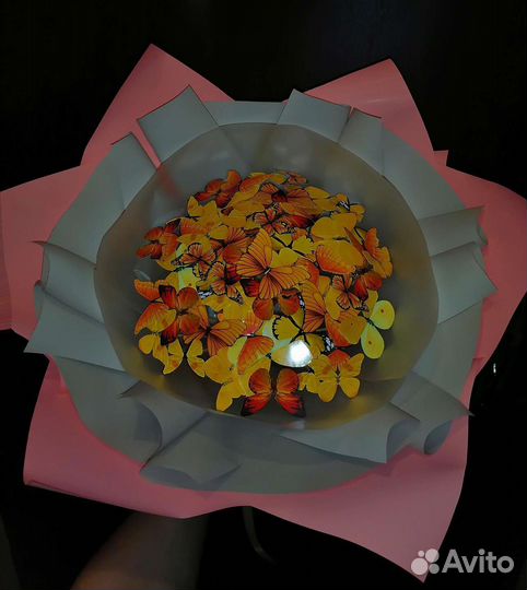 Букеты из бабочек тренд 2023