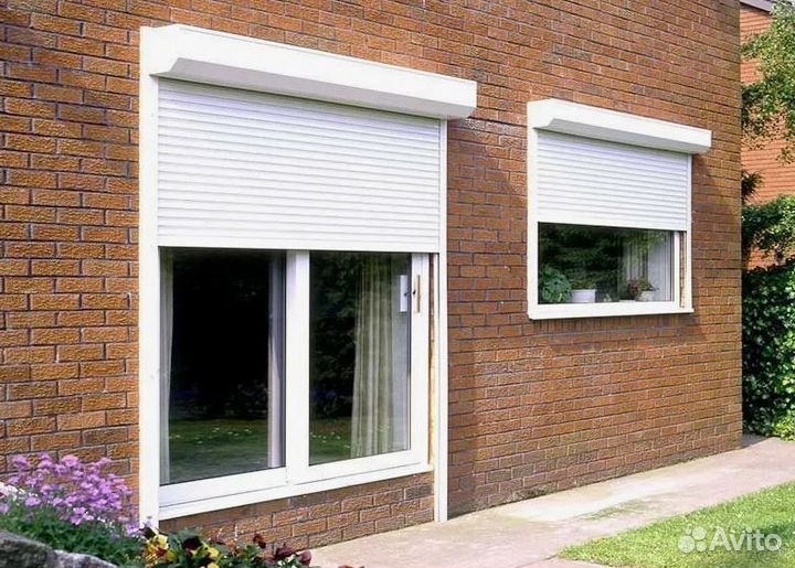 Рольставни на двери