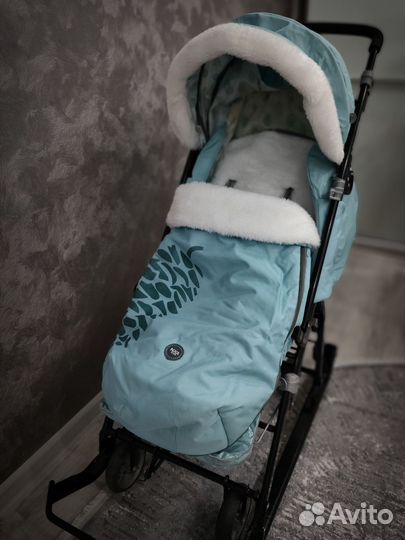 Санки-коляска Ника 7-5