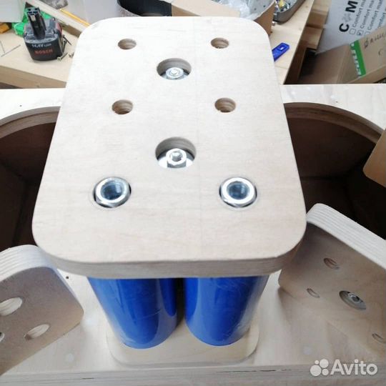 Кольца для акустики, корпуса под титанат, зарядка