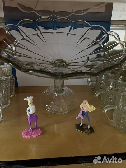 Хрустальная, стеклянная посуда СССР
