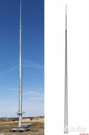 Молниеотвод могк-10