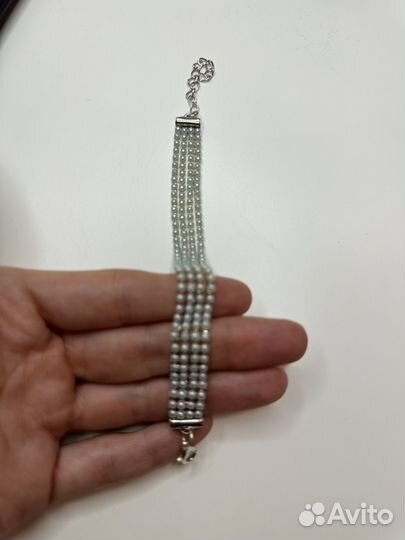 Браслет со стразами