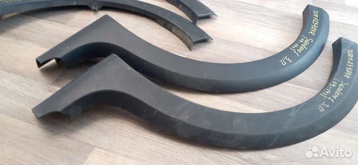 Молдинг крыла задний для Рено Сандеро Степвей