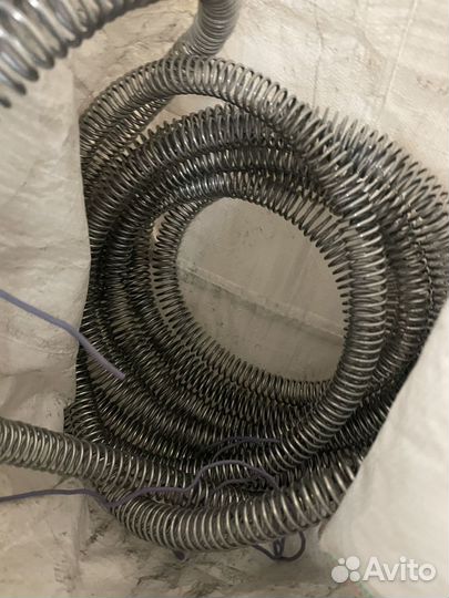 Пружина металл, гофра металл