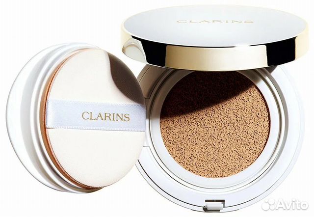 Clarins кушон устойчивый тональный крем SPF50