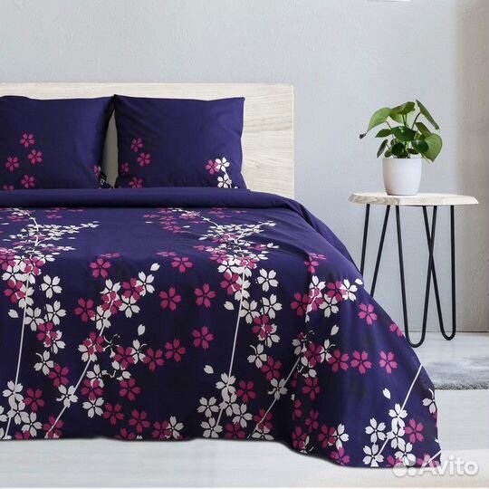 Постельное бельё 'Этель' дуэт Черничные ночи, разм