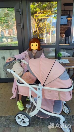 Коляска 2 в 1 luxmom