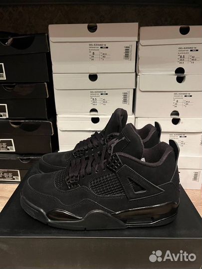 Nike Air Jordan 4 Retro Black Cat оригинал