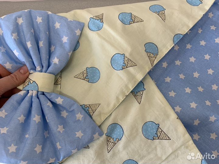 Комплект на выписку лето конверт