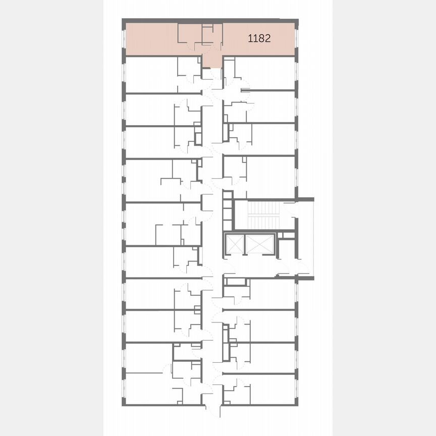 1-к. апартаменты, 50,8 м², 16/17 эт.