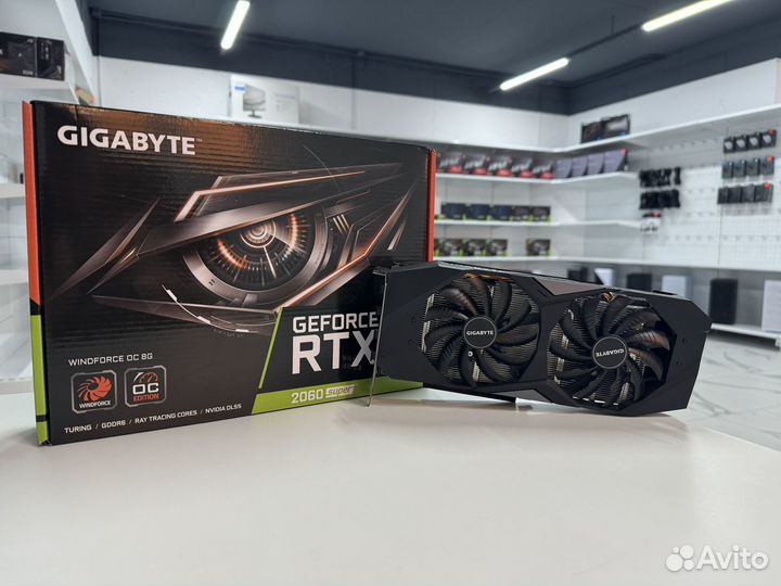 Видеокарта RTX 2060 Super 8GB gigabyte