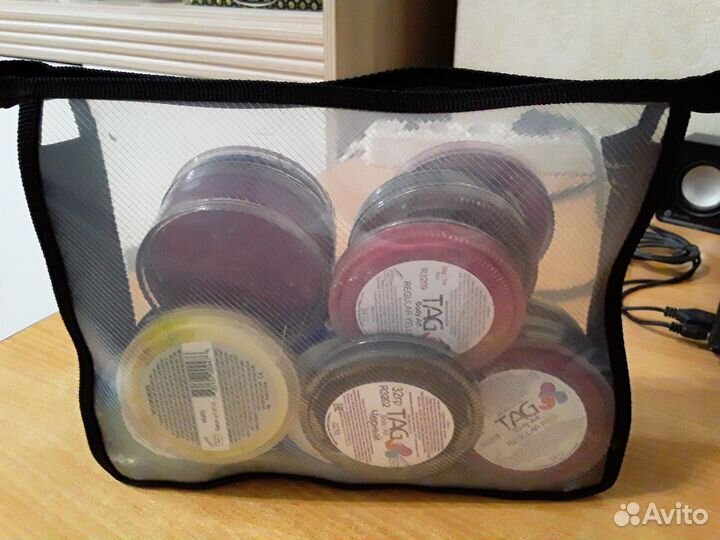 Профессиональный аквагрим TAG краски 17 цветов 32г