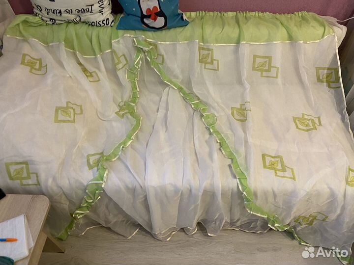 Тюль-вуаль новый и мало бу