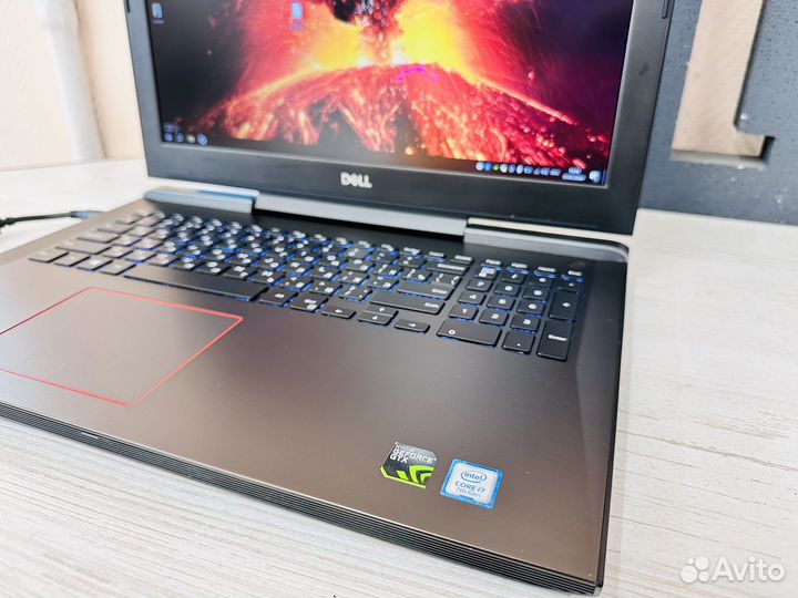 Игровой ноутбук i7-7700 gtx1050ti ssd