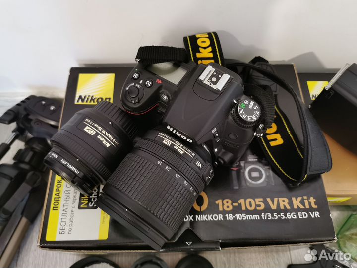 Фотоаппарат nikon d7000, комплект