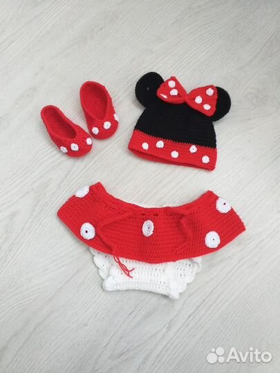 Детский костюм Минни Маус для фотосессии