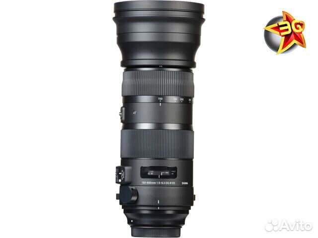 Объектив Sigma AF 150-600mm f/5-6.3 DG DN OS HSM Sports Sony E