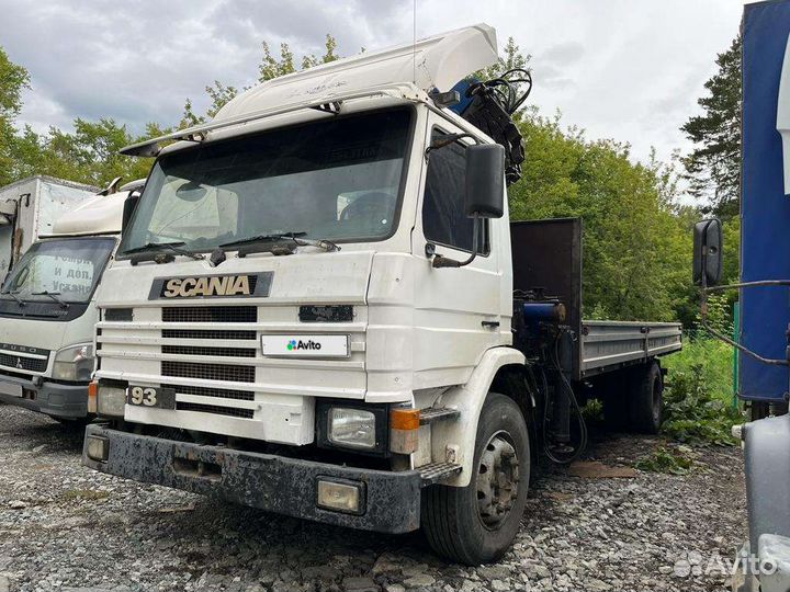 Scania P93 с КМУ, 1996