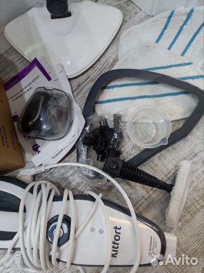 Паровая швабра отпариватель kitfort kt-1008