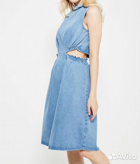 Джинсовое платье