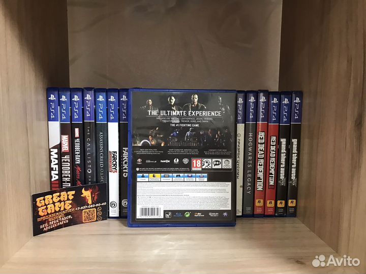 Игры PS4: Mortal Kombat XL/MK XL