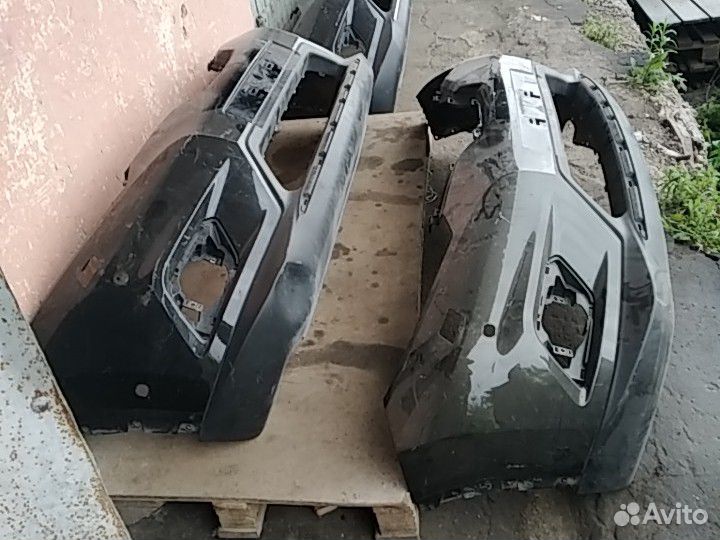 Передний бампер Nissan x-trail