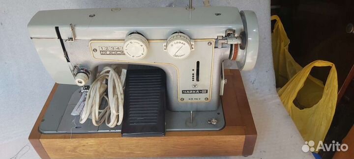 Швейные машины Чайка 3 класс 116 2 электрическая