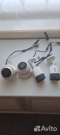 Комплект видеонаблюдения 4 камеры