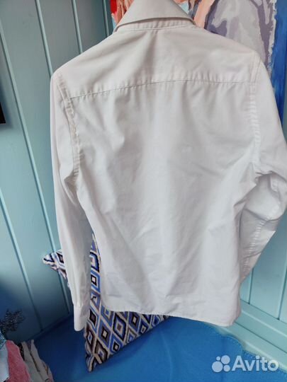 Рубашка белая Skylake для мальчика