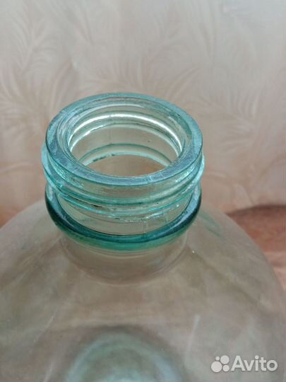 Бутыль 10л стеклянный