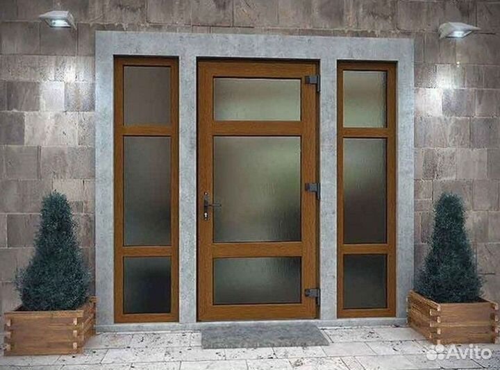 Пластиковые двери / Входная группа