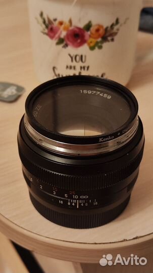 Объектив carl Zeiss planar 1.4/50 canon ef