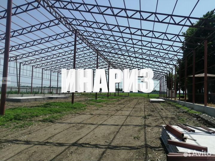 Производство ангаров, складов, навесов