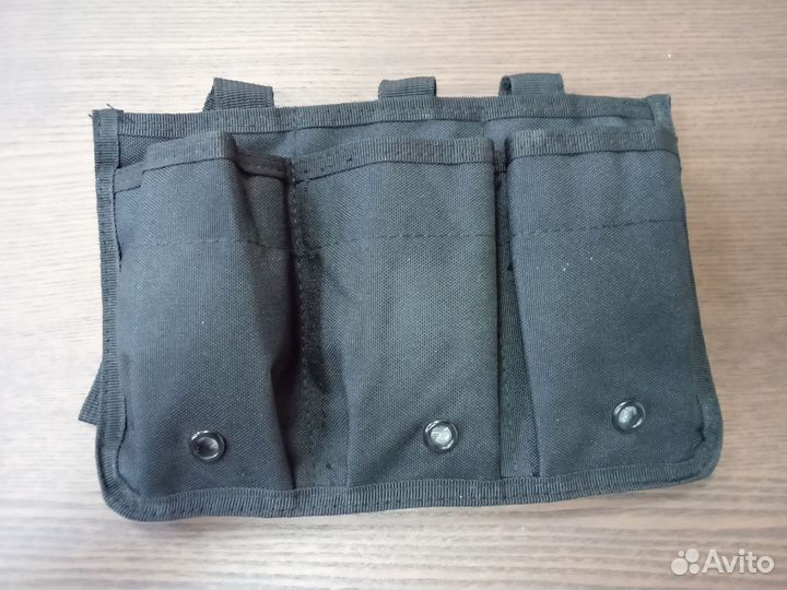 Подсумок открытый под ак черный