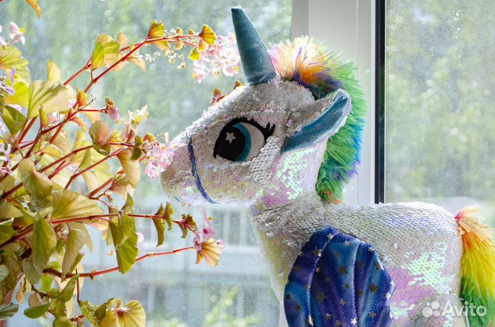 Мягкая Игрушка Единорог Чешуйчатая