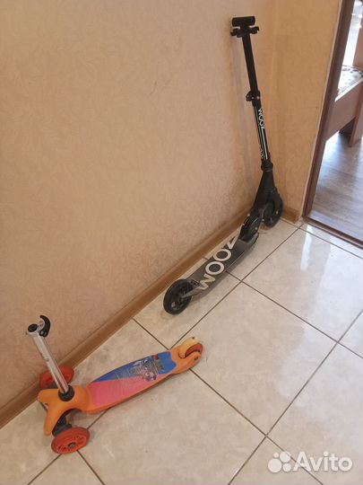 Два самоката на запчасти