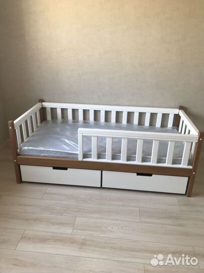 Детская Кровать из массива бука для ребенка