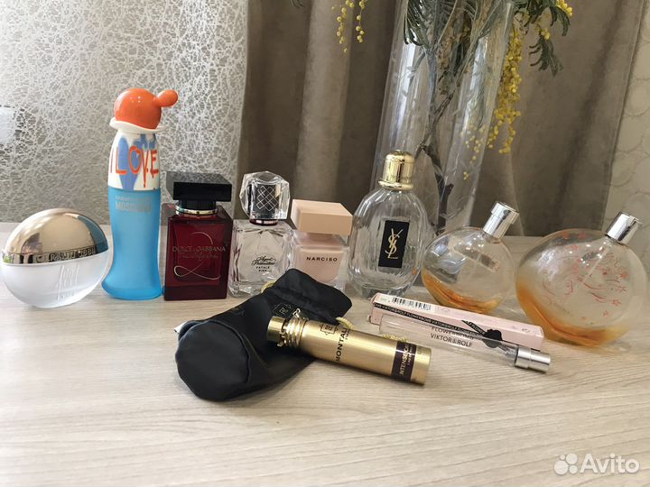 Флаконы из под парфюма без коробок