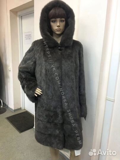 Шуба норковая новая