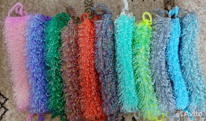 Мочалка ручной работы