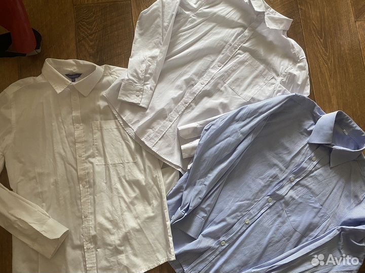 Рубашки на мальчика 140-146-152