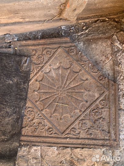 Чугунная плита