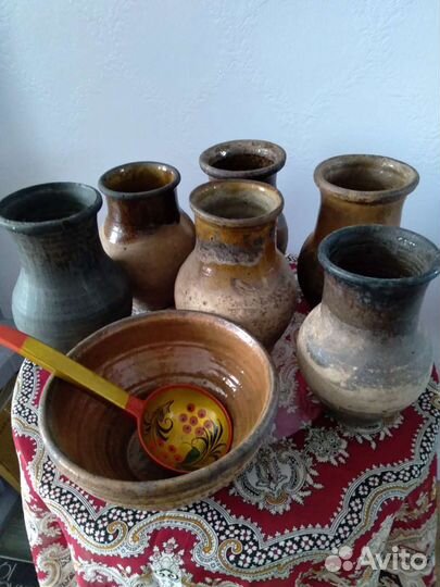 Старинные изделия из глины