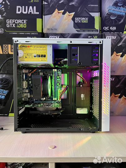 Игровой Пк GTX 1050Ti/i5-3470/SSD/8Гб Гарантия