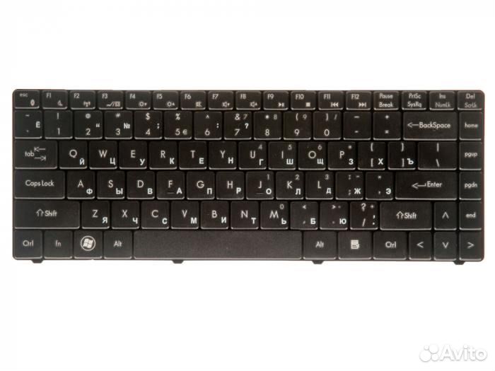 Клавиатура для ноутбука DNS 0135740, 0199722 черна