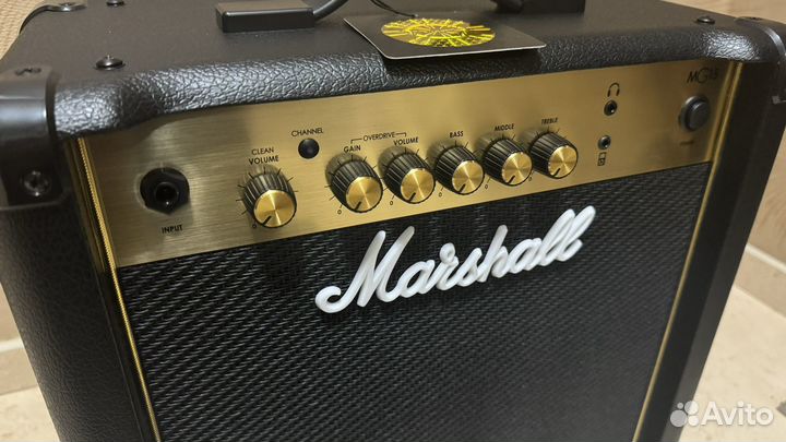 Новый Marshall MG15G Гитарный комбоусилитель