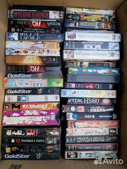 Видеокассеты vhs c фильмами