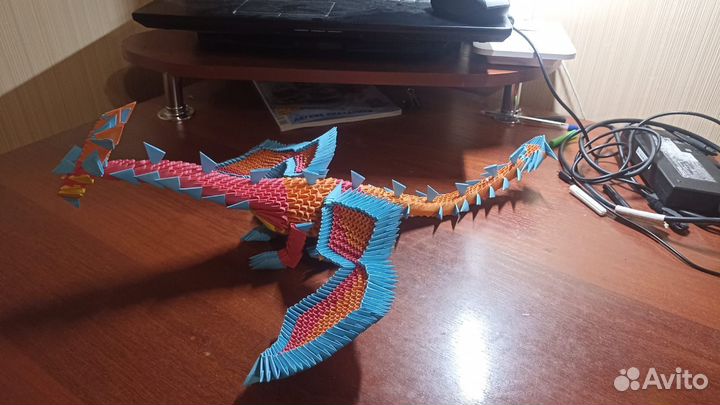 Дракон оригами